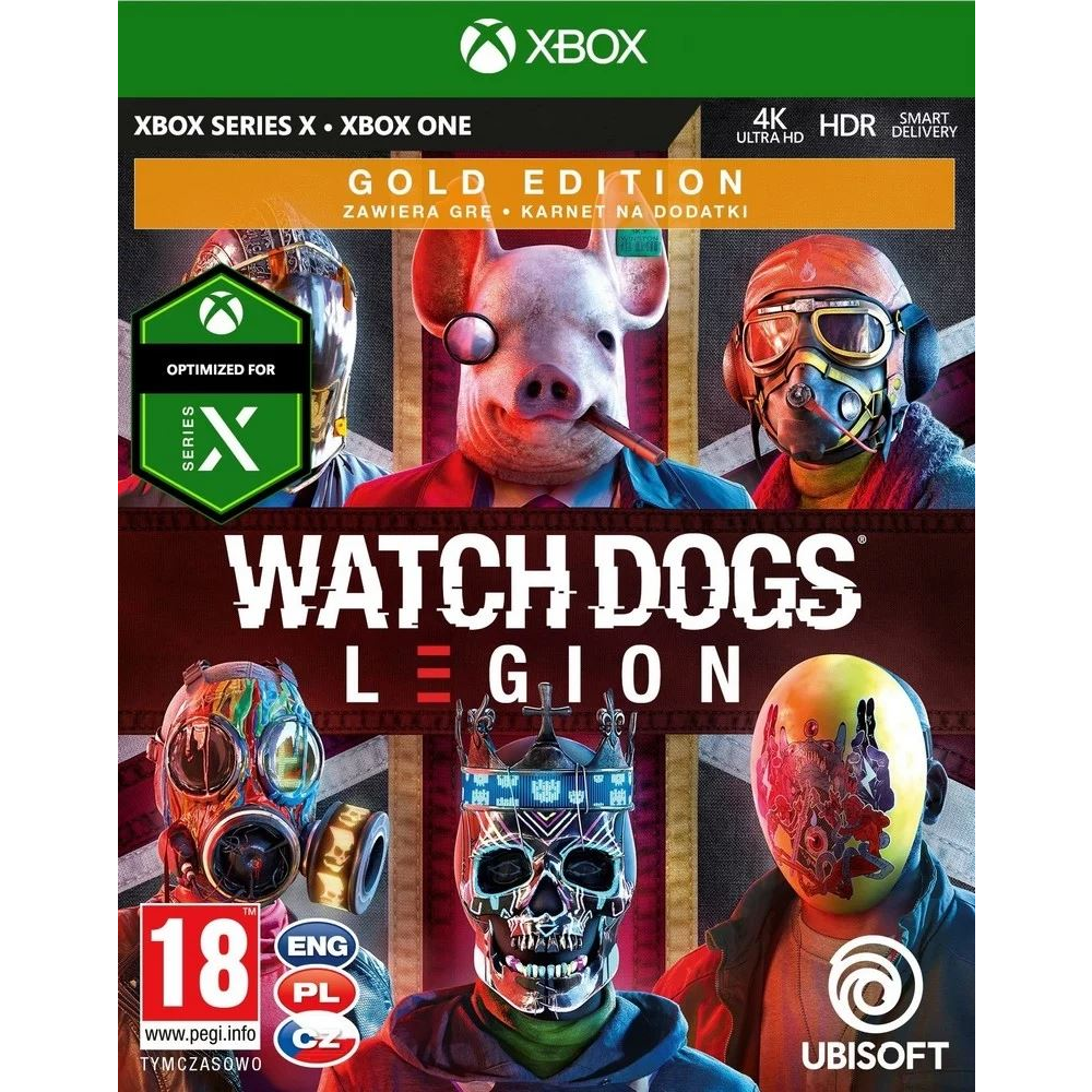 Watch Dogs Legion Gold Edition (Xbox One - Dobozos játék)