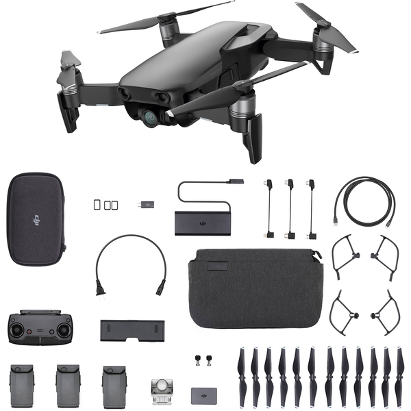 DJI Mavic Air Fly More Combo Drón - Fekete (Onyx Black)