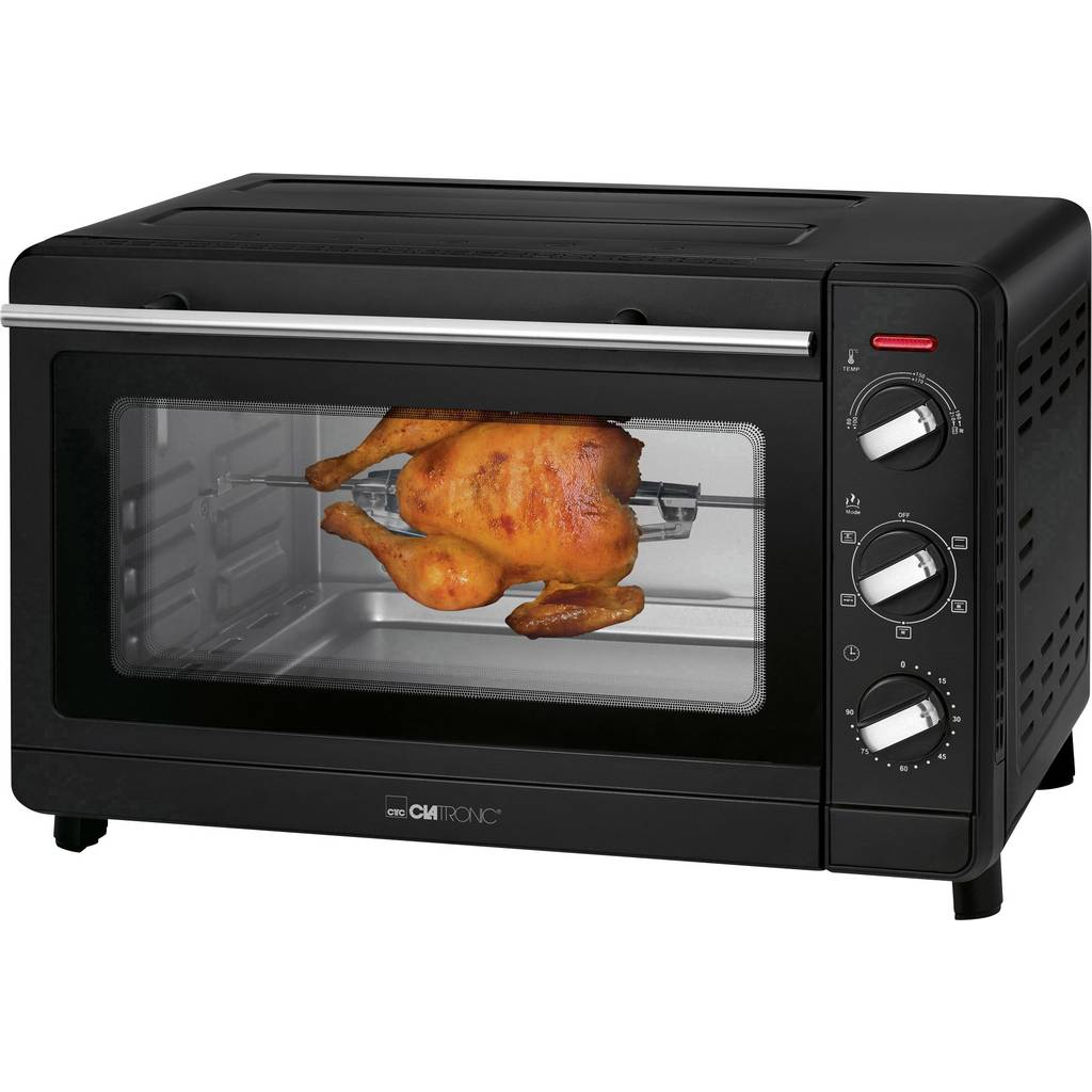 Clatronic MBG 3728 Mini sütő Forrólevegő funkció 30 l (263901) (263901)