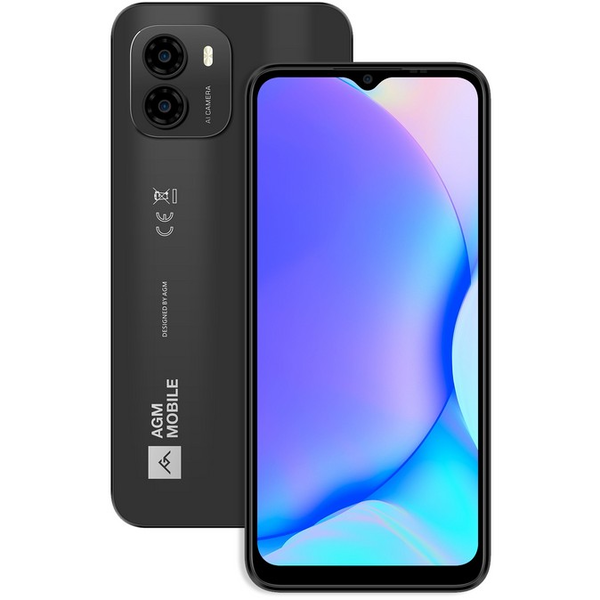 AGM Note N1 Érintős Mobiltelefon - 8/128GB, Kártyafüggetlen, Dual Sim, Szürke