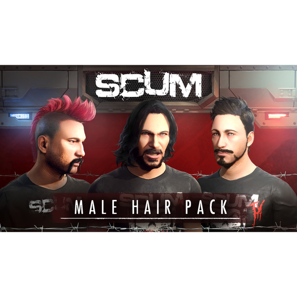 SCUM Male Hair pack