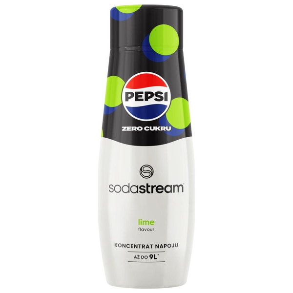 SodaStream Pepsi Max Lime ízű Szódagép szörp - 440ml
