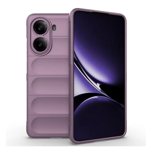 Szilikon telefonvédő (ütésállóság, kameravédő, 3D) LILA Xiaomi Poco X7 Pro "Gigapack csomagolás" (GP-168204)