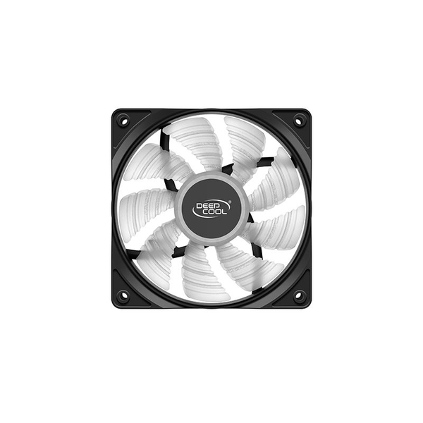 DeepCool RF120R Computer behuizing Ventilator 12 cm Zwart, Doorschijnend 1 stuk(s)