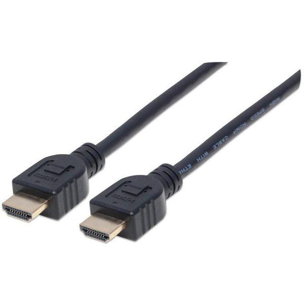 Manhattan 353922 HDMI kabel 1 m HDMI Typ A (standardní) Černá