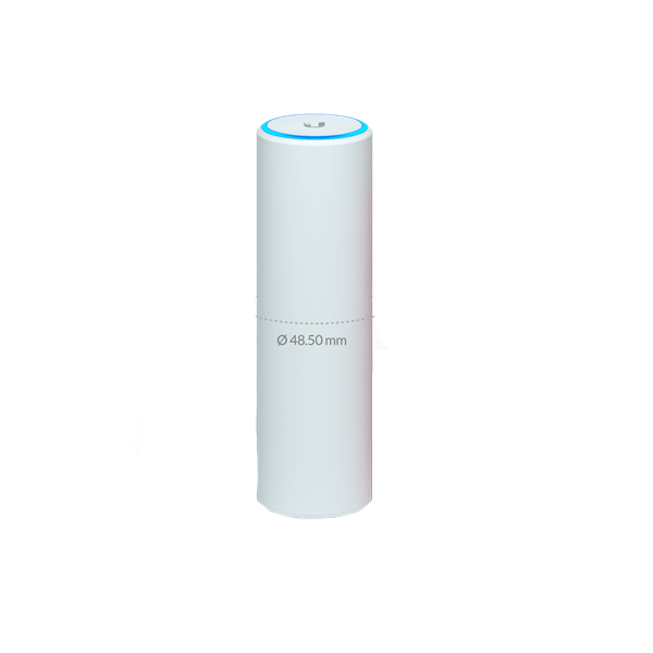 UBiQUiTi Wireless Access Point DualBand 1x1000Mbps, 1,733Gbps, Falra rögzíthető, kültéri, vízálló - UAP-FLEXHD (UAP-FLEXHD)