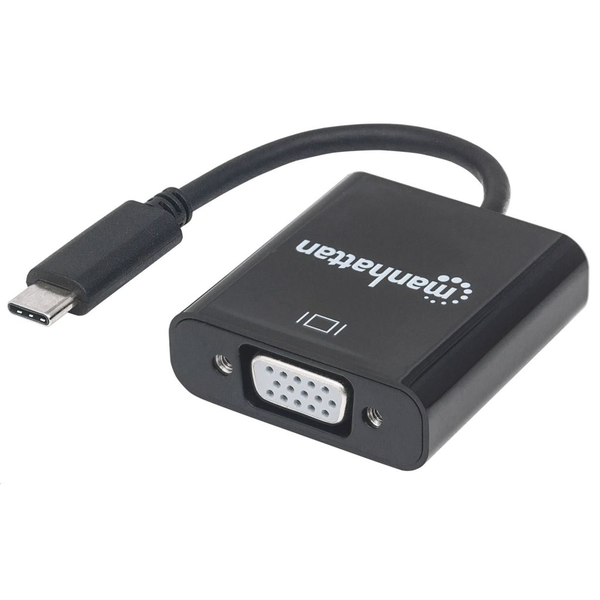 Manhattan 151771 USB grafický adaptér 1920 x 1200 px Černá