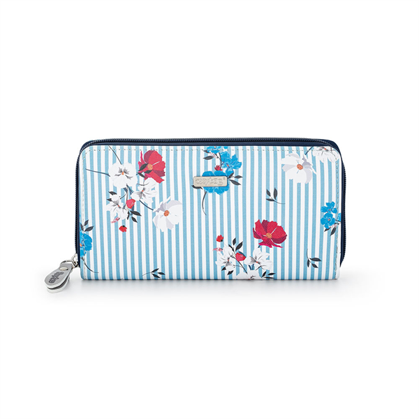 Oxybag Navy Flowers Mony L Pénztárca - Mitnás (9-25421)