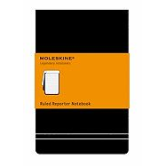 Moleskine Notesz Reporter Qp511 Kemény Fekete P Vonalas (PRIM0125)