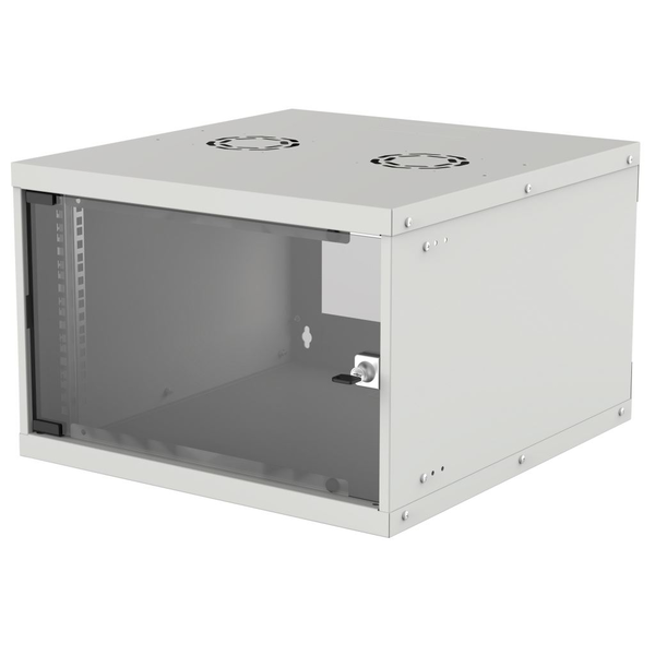 Intellinet 714792 шкаф за монтиране на апаратура 6U Поставка монтирана в стена Сив