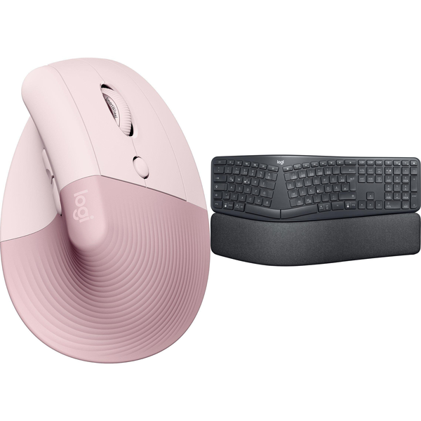 Mouse ergonomic Logitech Lift Rose
