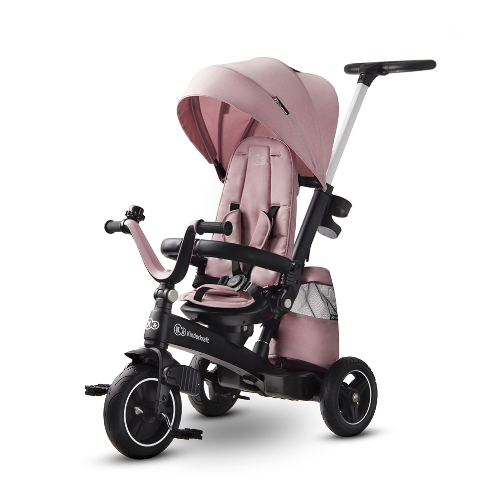 Kinderkraft tricikli Easytwist Mauvelous Pink (MTTF-M5902533914494)