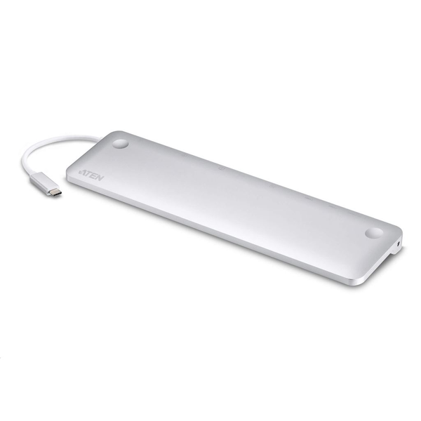 ATEN UH3234-AT laptop dock & poortreplicator Bedraad USB 3.2 Gen 1 (3.1 Gen 1) Type-C Zilver