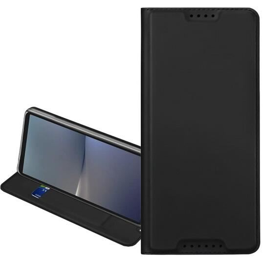 Puzdro s klapkou Dux Ducis pre Samsung Galaxy A55 5G, čierne