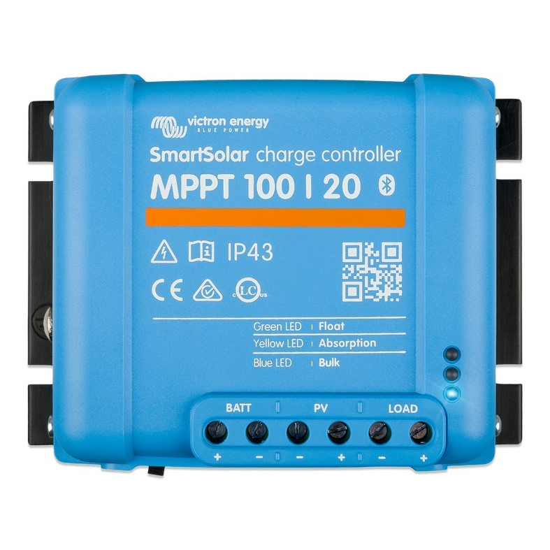 Victron Energy SmartSolar MPPT 100/20 Napelemes töltésvezérlő (SCC110020160R)