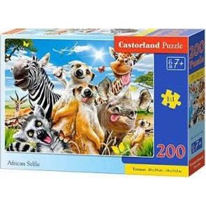Castorland B-222148 puzzle 200 pz Animali