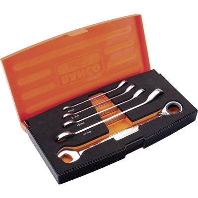 Racsnis gyűrűs csavarkulcs készlet 5 részes Bahco 1RM/S5 (1RM/S5)