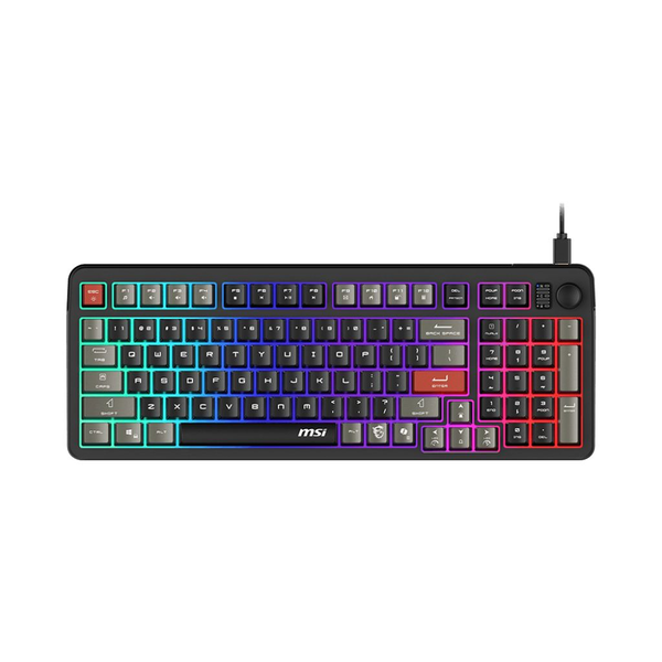 MSI ACCY FORGE GK110 Gaming membrane Keyboard, HUN
