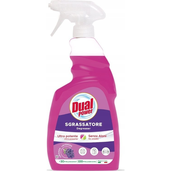Dual Power Odtłuszczacz uniwersalny Lavender 750 ml
