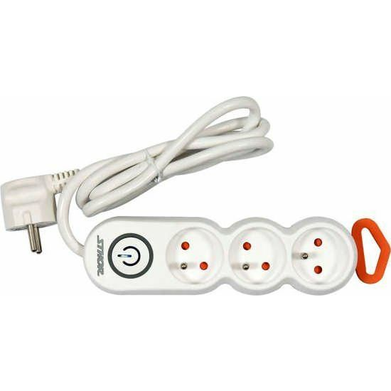 VOREL irodai hosszabbító kábel, 3 csatlakozó, 5 m (72352)