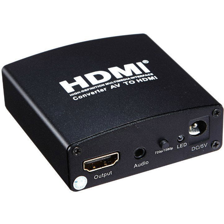 PremiumCord átalakító - AV + audio to HDMI (khcon-26)