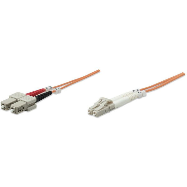 Intellinet 2m LC/SC оптичен кабел 2 м OM1 Оранжев