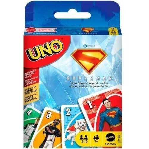 Mattel Games JFT29 gioco da tavolo UNO Superman Carta da gioco Sostituzione