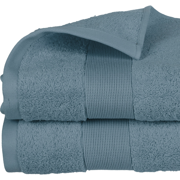 Toalla De Rizo 450g Color Azul Abeto 100x150