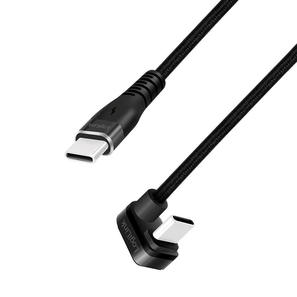 LogiLink CU0191 cavo USB USB 2.0 2 m USB C 0,48 Gbit/s 60 W Nero