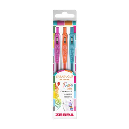 Gélové pero viacfarebné Zebra
