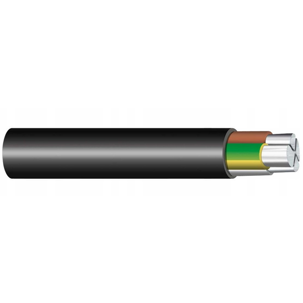 Kabel energetyczny YAKXS 1x240mm2 0,6/1KV aluminium PVC czarny