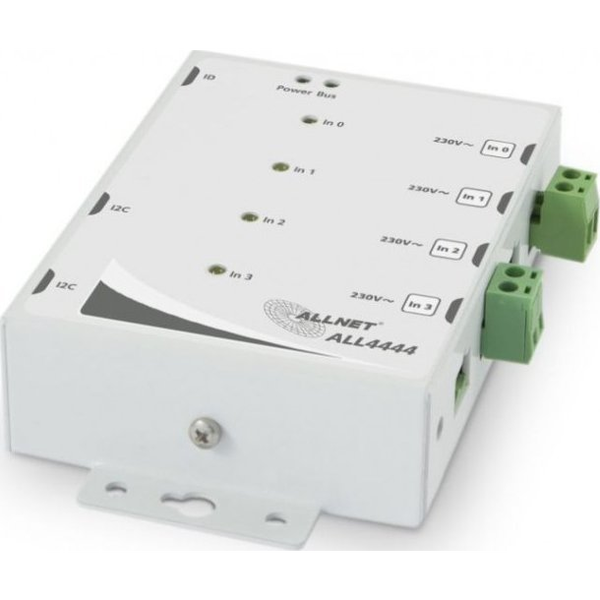 ALLNET MSR Sensor ALL4444 / 4 fach 220V Netzspannungswächter im Gehäuse