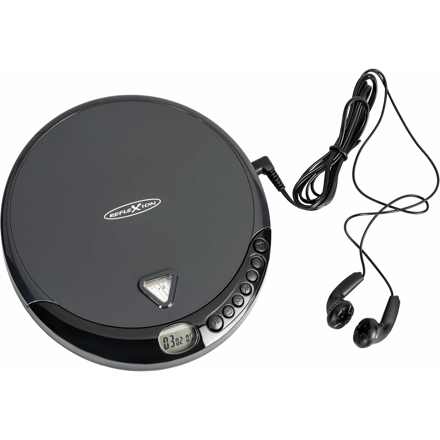 Reflexion PCD400 Discman Hordozható CD lejátszó - Fekete (PCD400)