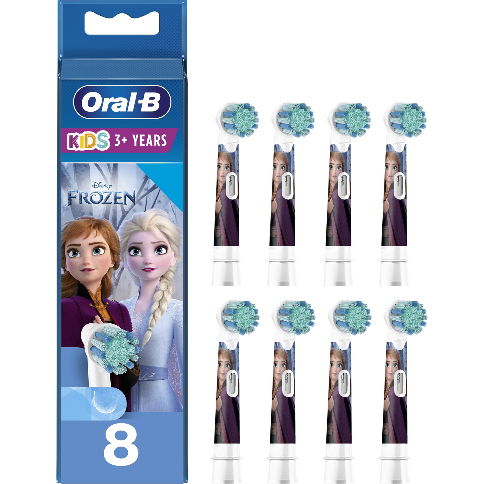 Oral-B Kids Jégvarázs 2 pótfej, 8db (N/A)