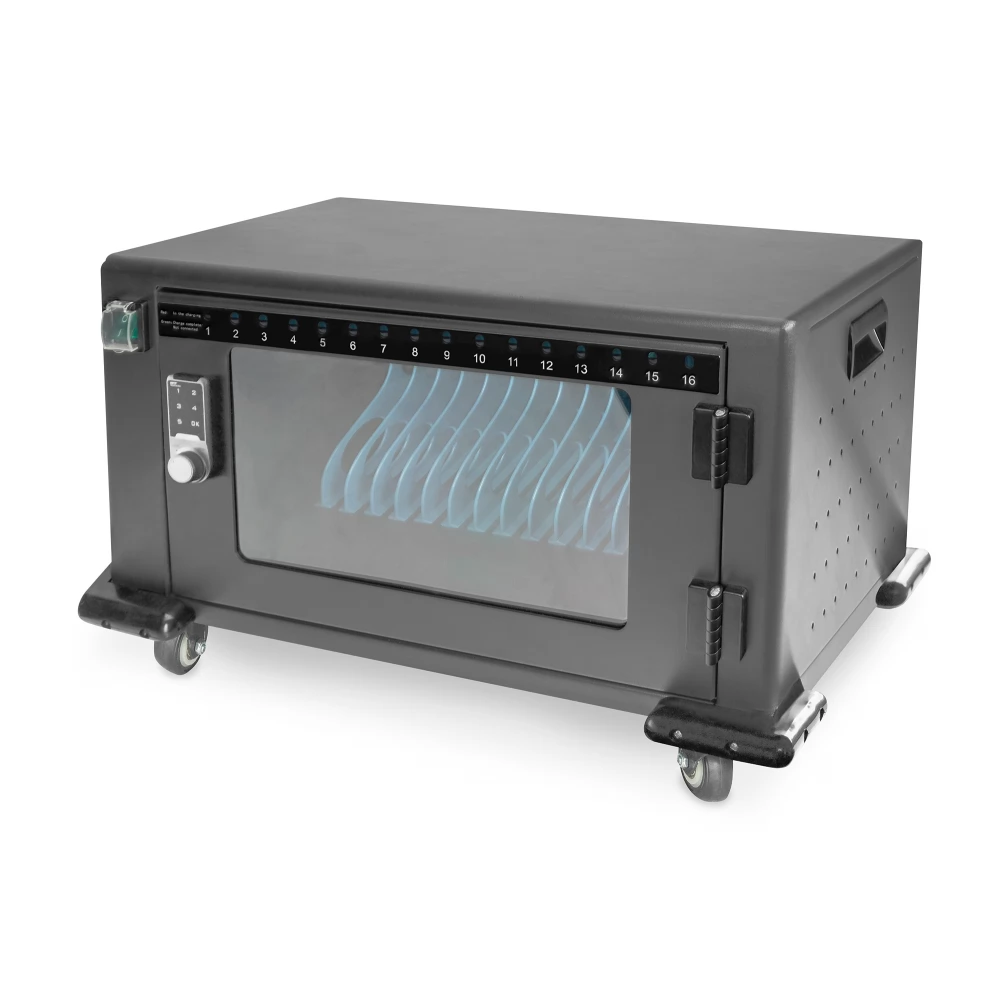 CHARGING TROLLY 16 BASES 14 IN USB-C/ELEC.PIN SCHL.384X550X375 (DN-45007)