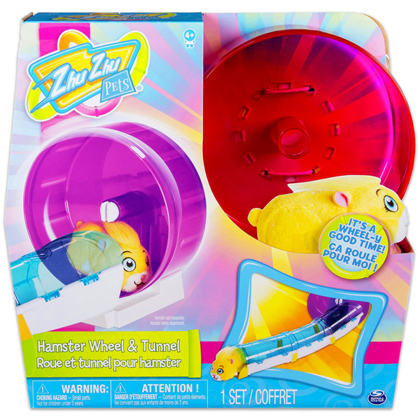 Zhu Zhu pets 6040191 hörcsögkerék és alagút (6040191)