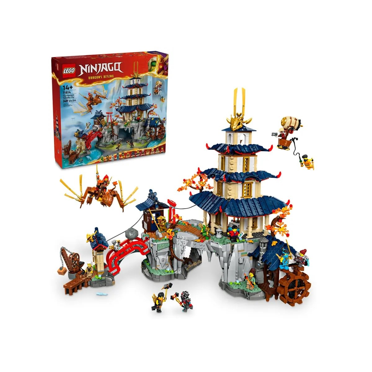 LEGO® Ninjago 71814 - A bajnokok templomvárosa (71814)
