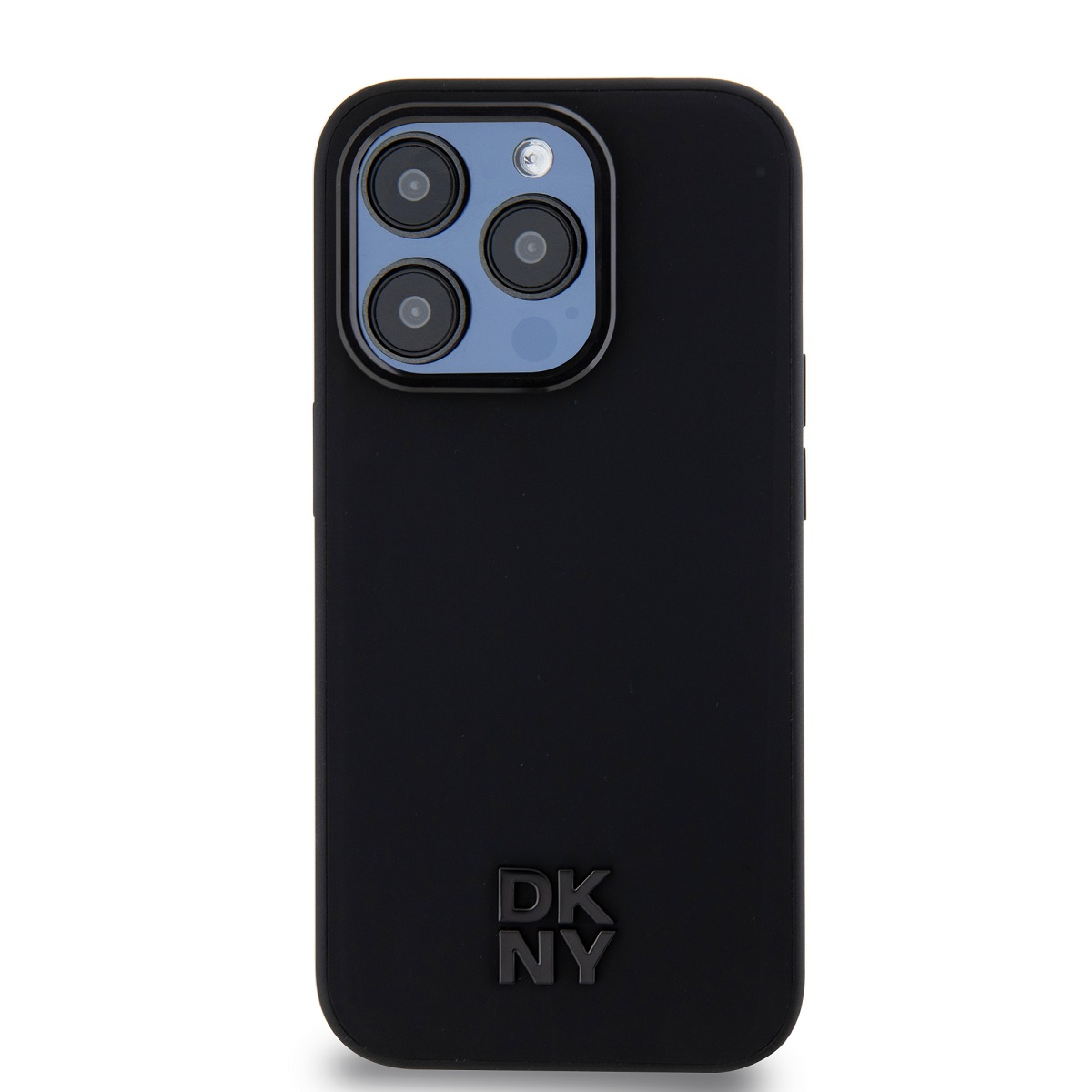 DKNY iPhone 14 Pro MagSafe PU Bőr Telefon tok - Fekete (DKHMP14LPSMCSLK)