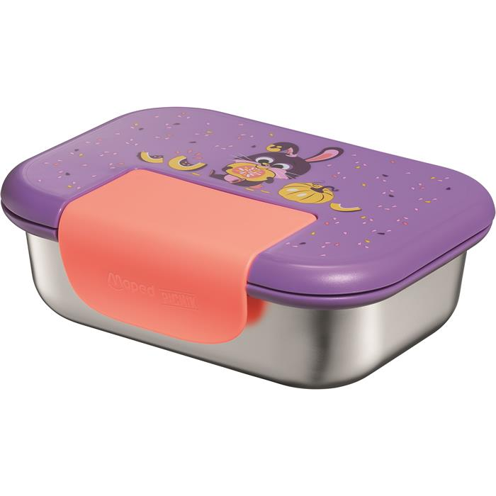 Maped Picnik Concept Miniz Rozsdamentes acél Uzsonnás doboz 0.9L - Nyuszis (874002)