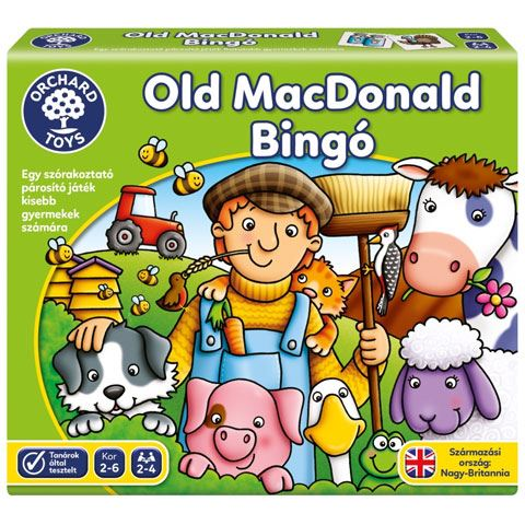 Образователна играчка Orchard Toys Old MacDonald Lotto