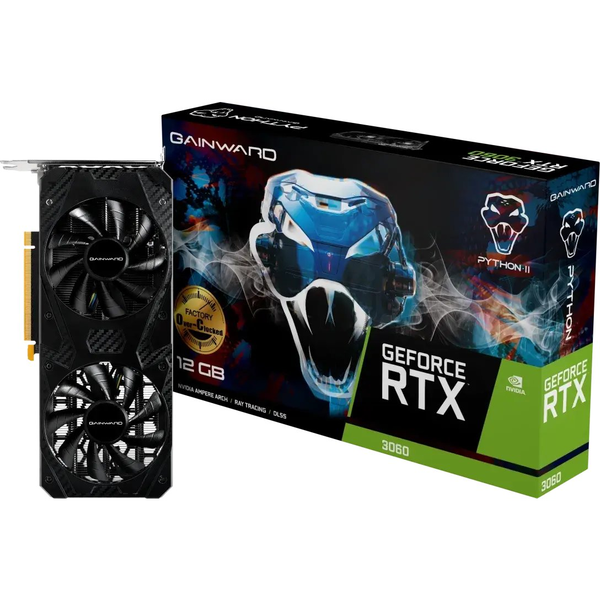 GAINWARD Python II OC GeForce RTX 3060 12GB GDDR6 NE63060U19K9-PG190V