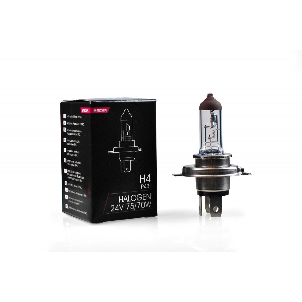 M-Tech H4 halogén izzó 24V - 75/70W 1db (72Z904) (72Z904)