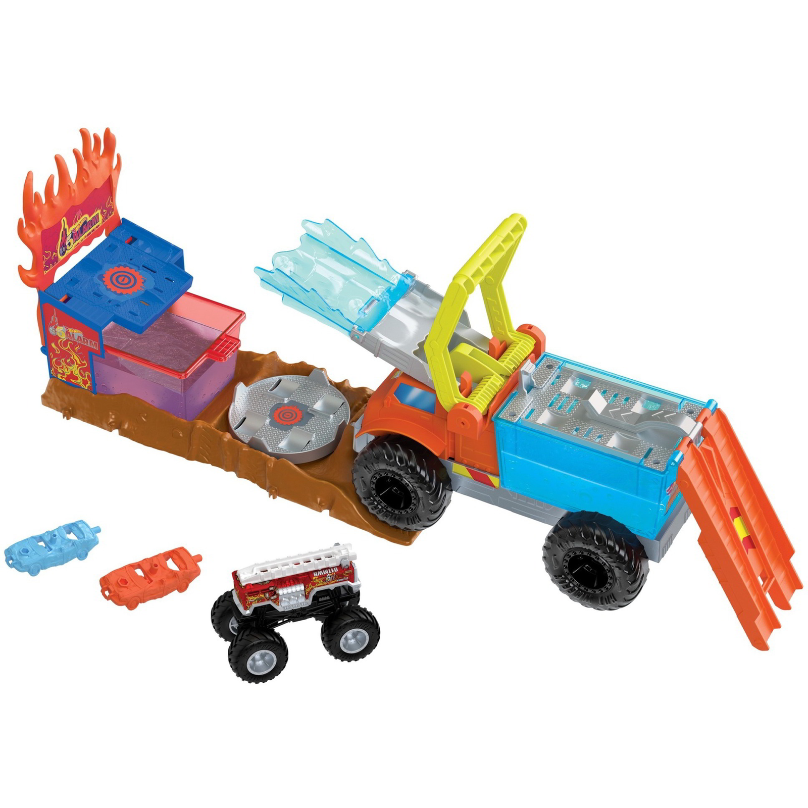 Mattel Hot Wheels Monster Trucks Arena World mentési művelet készlet (HPN73)