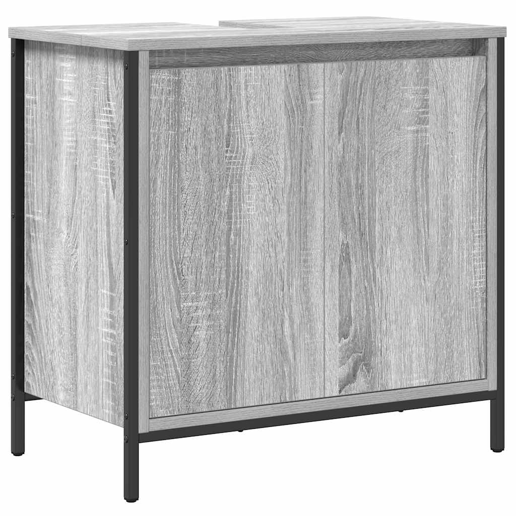 szürke sonoma éjjeliszekrény fiókkal 60x34,5x60 cm (861895)