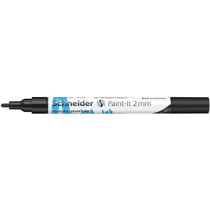 Akrylový značkovač Paint-It 310 2 mm čierny (120101)