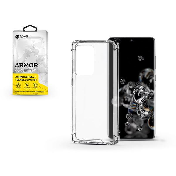 Предпазен гръб Roar Armor Jelly Case за Samsung Galaxy S20 Ultra, Прозрачен