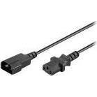 Microconnect PE040670 prolunghe e multiple 7 m 1 presa(e) AC Nero