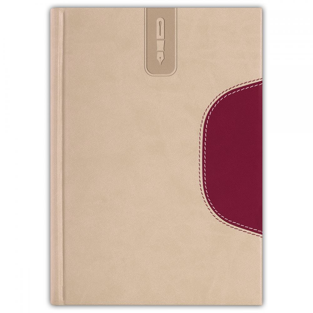 Dayliner Memphis B5 tárgyalási napló bézs-padlizsán színű (NMTB5BP) (NMTB5BP)