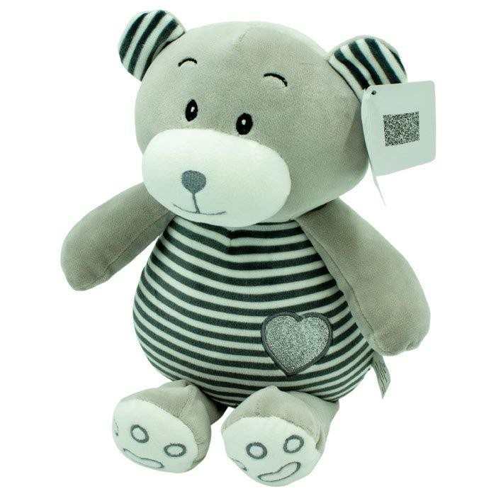 Tulilo Striped Cuddles Maci plüss figura - 26 cm (9149)