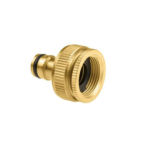 Conector A Grifo Jardín De 3/4" O 1" Latón Brass Cellfast